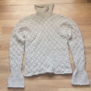 DKNY Alpaca/Wool Turtleneck Sweater